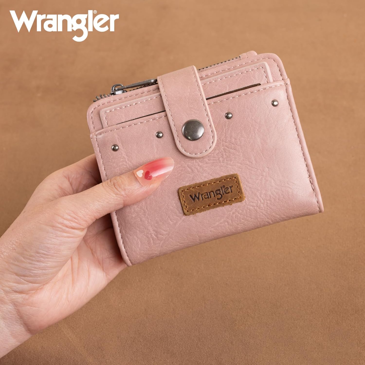 Montana West X Wrangler Women Wallet Small Women's Wallets, Card Cases & Money Organizers Bifold Small Wallet for Women Ladies Female with Removable ID Window - Image 6
