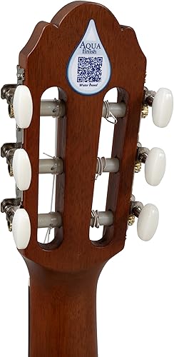 Miniatura 7 de GEWA Guitarra clásica de tapa sólida para estudiantes 12 abeto natural