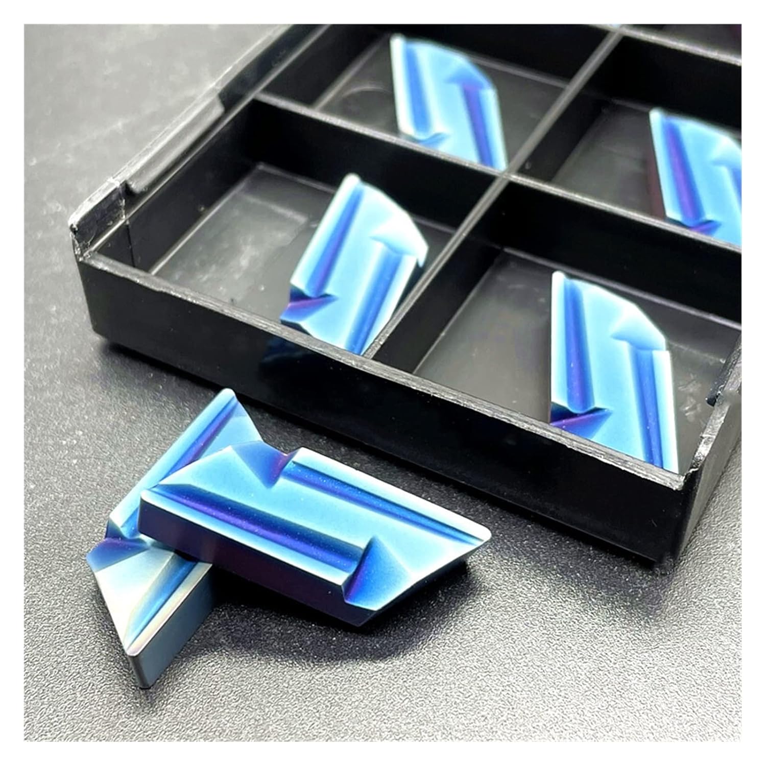 Indexable Carbide Lathe Tool KNUX160405R External Turning Tool Carbide Inserts Blade Lathe Cutter Cutting CNC Tools(2PCS)