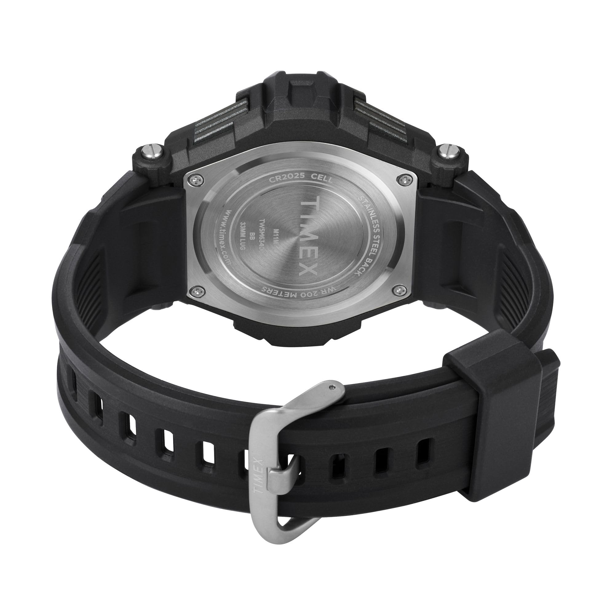 Timex Men's Sport Digital 52mm Resin Strap Watch
