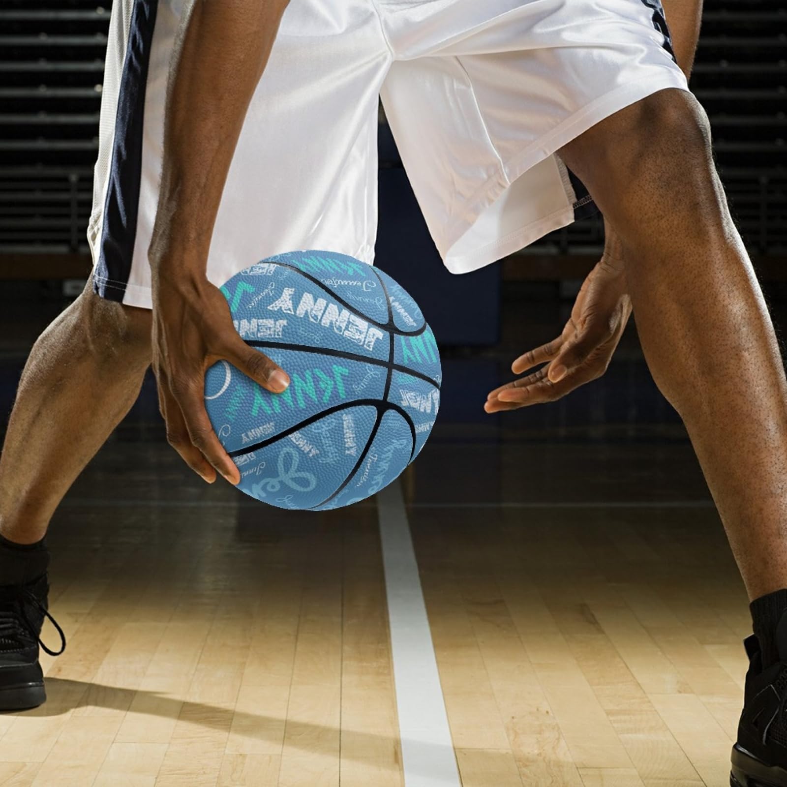 Personalisierter Basketball mit Namen, individuell bedruckter Basketball-Name, Größe 7 (29,5in) / Größe 5 (27,5in), personalisiertes Basketball-Geschenk, Geburtstagsgeschenk, Team-Geschenke