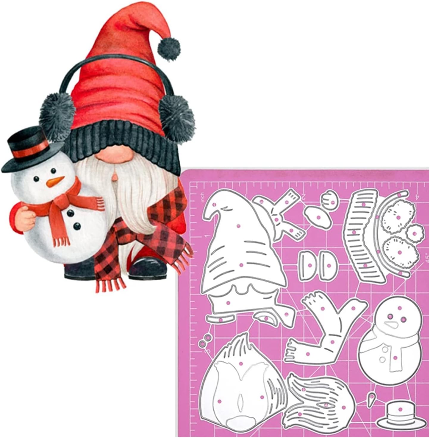 Christmas Cookie Jar Metal Die Cuts Cutting Dies, Christmas Cookie Jar Cutting Dies Paper Cards Cutting Dies Cut Stencils For DIY Embossing Card Making Book Tags Decorative Paper Dies Scrapbooking