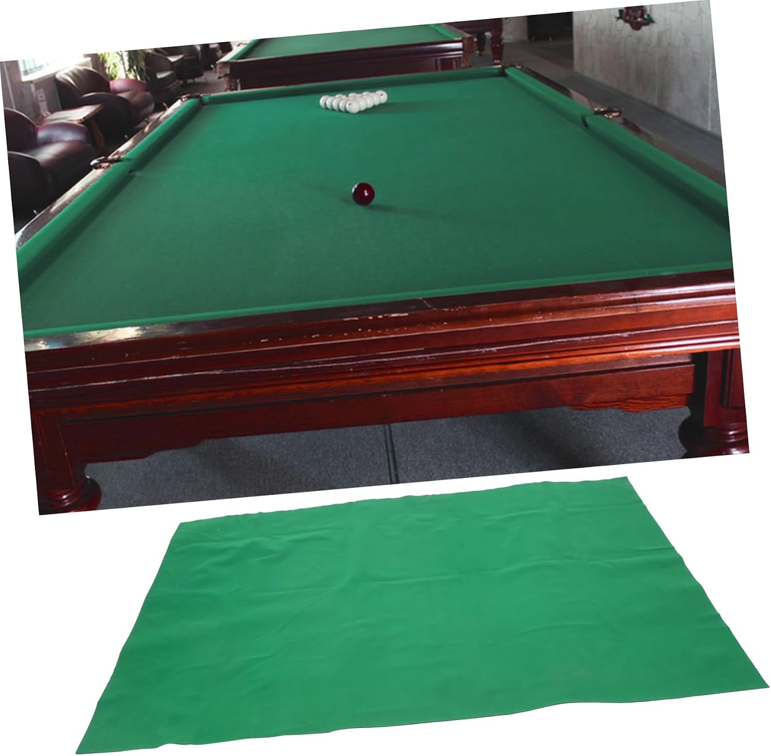Toddmomy Billiard Tablecloth Double-Sided Pool Table Cover for Standard Tables Material Billiards Accessory Stylish Design for Enhanced Playing Easy to Maintain