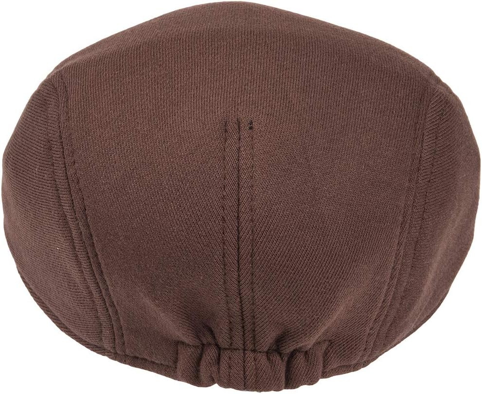 Men Cotton Newsboy Cap Soft Fit Cabbie Hat - Image 3