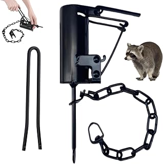 Live Trap Setter with a Tool Heavy Duty Loaded Animal Trap Reusable Dark Hole Design for Farm, Yard, and Garden Use