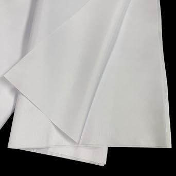 White 100% Polyester Fabric for Arts & Crafts,Woven Lining Fabric for Bags,Upholstery