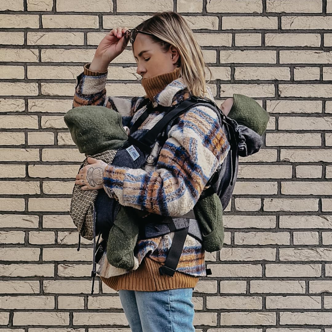 Madame Jordan Zwillingstrage Urban Nights Kasuri Babytrage für Zwillinge ab 60 cm