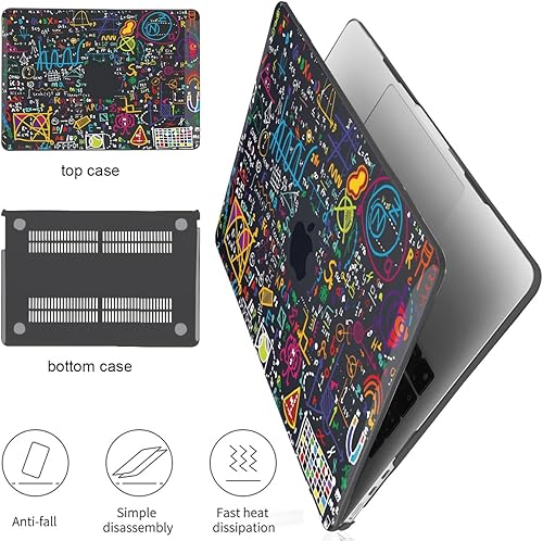 Miniatura 4 de LCMOCICO Funda compatible con MacBook Air de 15 pulgadas 2025 2024 2023 modelo de lanzamiento M4 A3241 A3114 M3 A2941 M2 con pantalla de retina