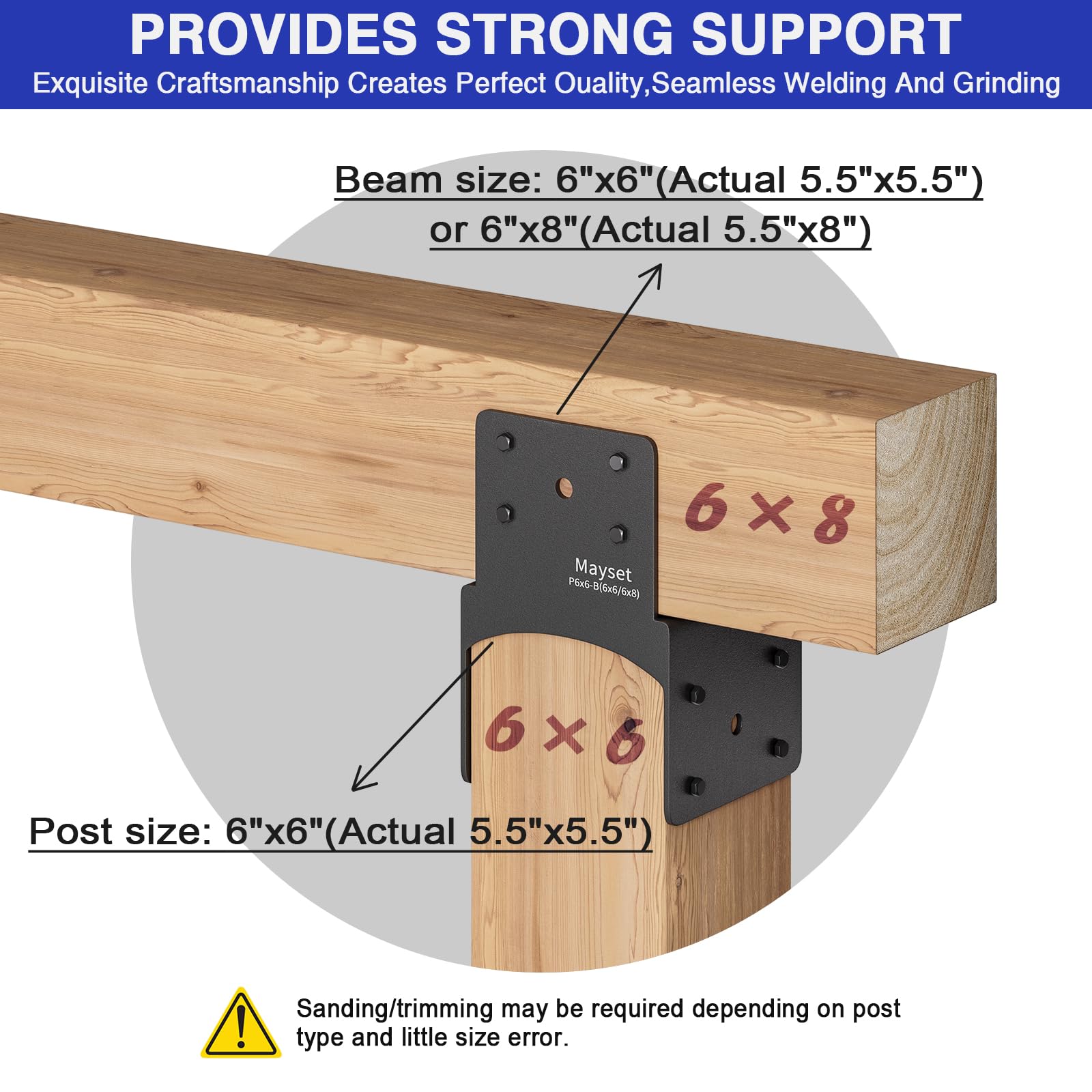 Steel Beam Connection To Wood Post