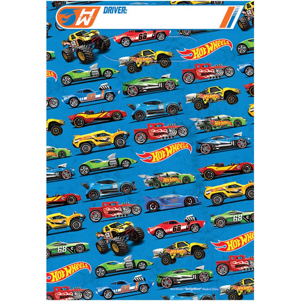 amscan Hot Wheels Wild Racer Folded Loot Bags - 9" x 6.5" (8 Pc.) - Perfect for Birthday Celebrations & Racing Themed Events
