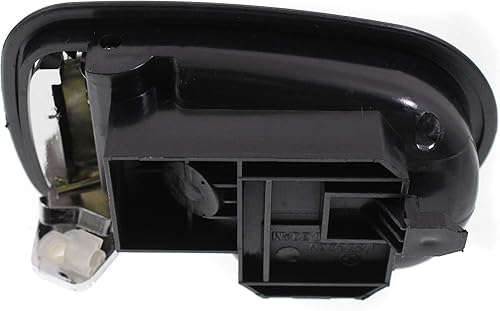 Miniatura 5 de Garage-Pro Manija de puerta interior compatible con Mazda Protege 1995-2003 y 1993-1997 626 delantera o trasera, bisel negro del lado del pasajero