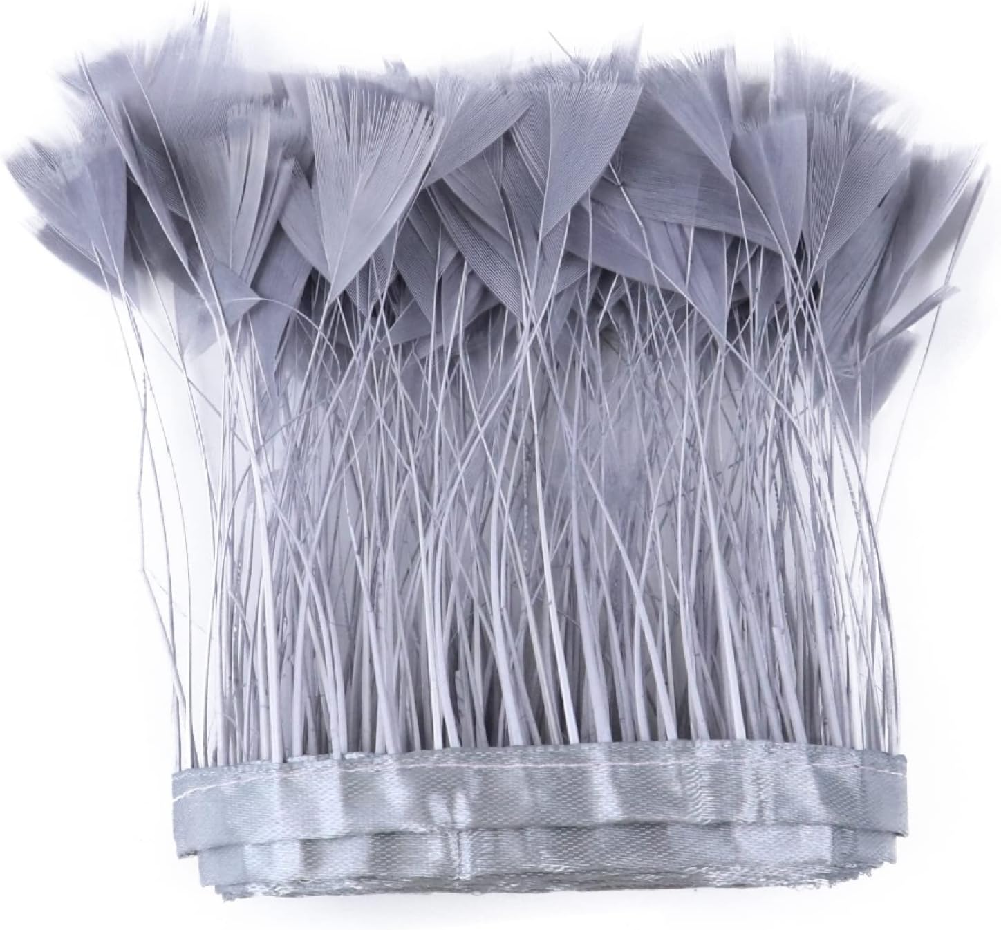 2枚 お花とリボンのブーケ 白糸手刺繍目隠しカーテン H160 お花と