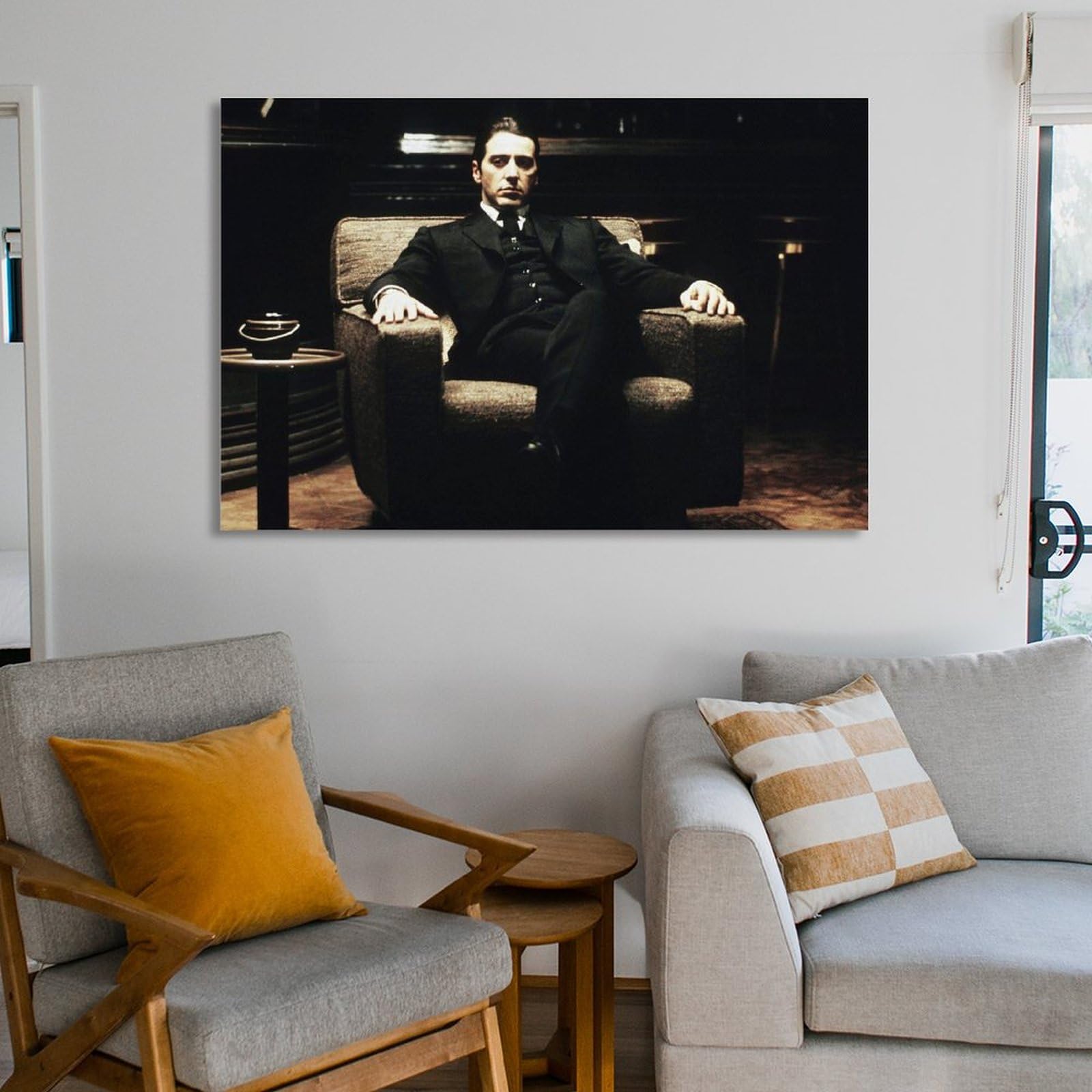 Amazon.co.jp: アル・パチーノ、ゴッドファーザーのポスター バス