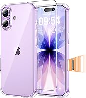 Vista 77 de TAURI Funda magnética 5 en 1 diseñada para iPhone 14 para iPhone 13, [compatible con MagSafe] con 2 protectores de pantalla + 2 protectores de lente