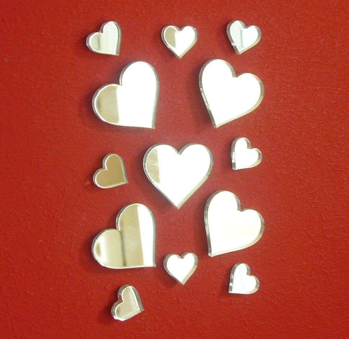 Specchio cuore - 10 Migliori super cool creation In Italia - Super Cool Creations Specchio esagonale: 12 cm x 10 cm