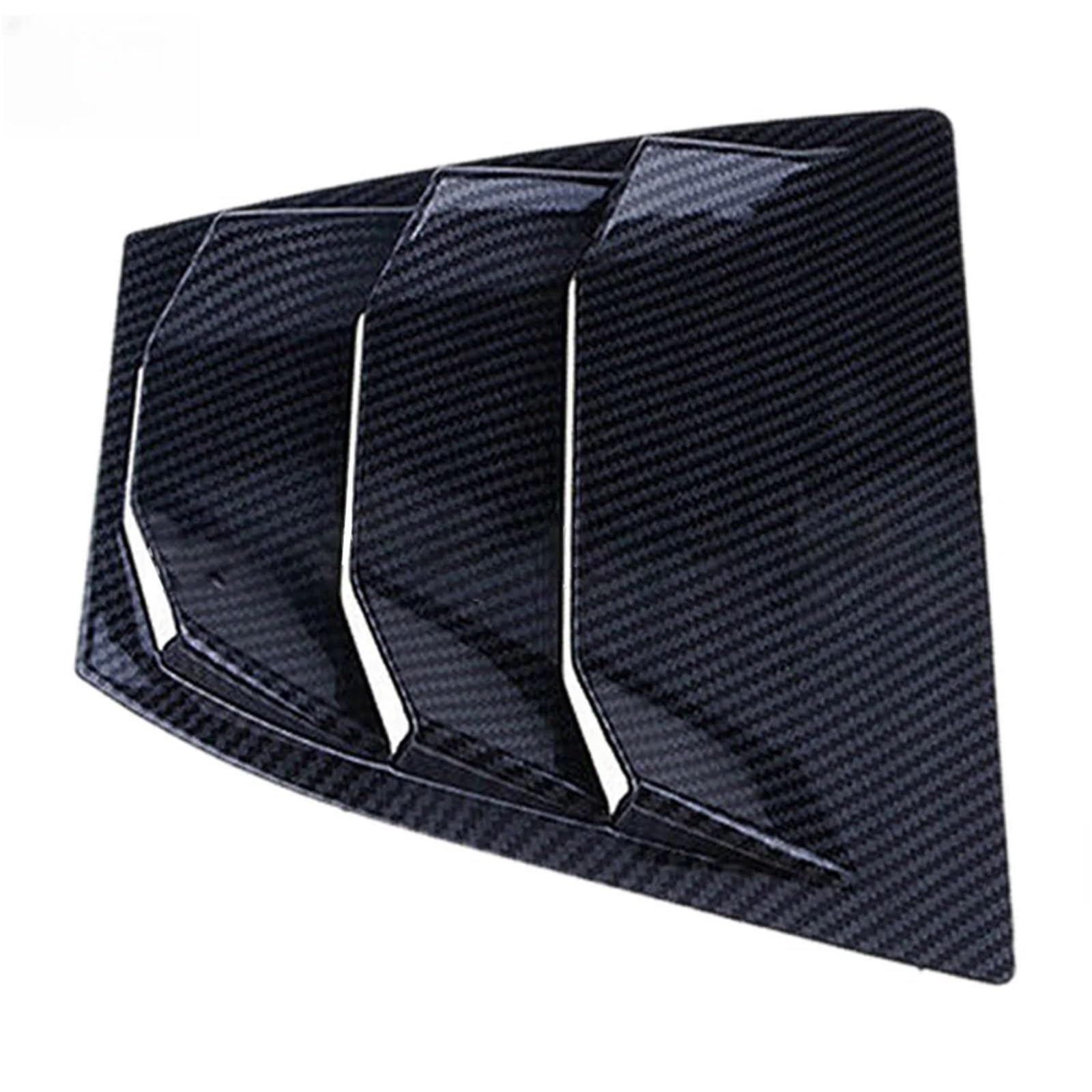 Auto Parts Window Louvers Air Cover Gloss Black Compatible for Mazda 3 AXELA 2014-2019