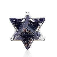 Vista 1 de Orgonite Crystal Black Tourmaline Merkaba Negative Aura Protection Meditation Energy Generator for Balancing Chakras