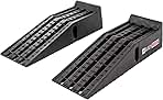 Black Widow Plastic Car Service Ramps - Lifts Vehicles 6.25