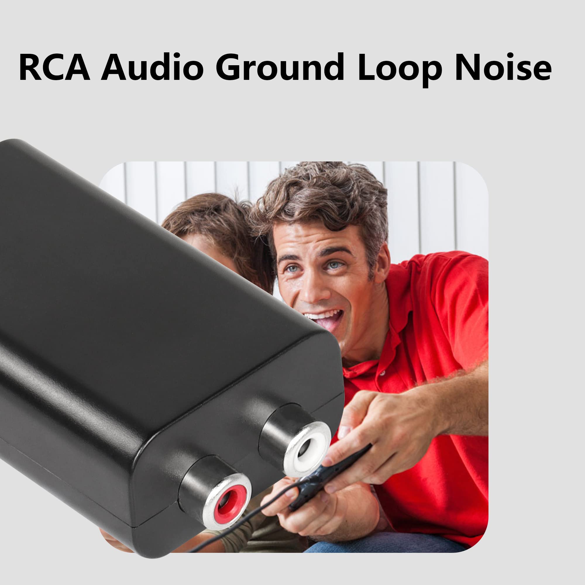 3.5mm Auto Amplificatore Audio Noise Filter Ground Loop Isolatore Soppressore Novita 88057151 - Foto 12