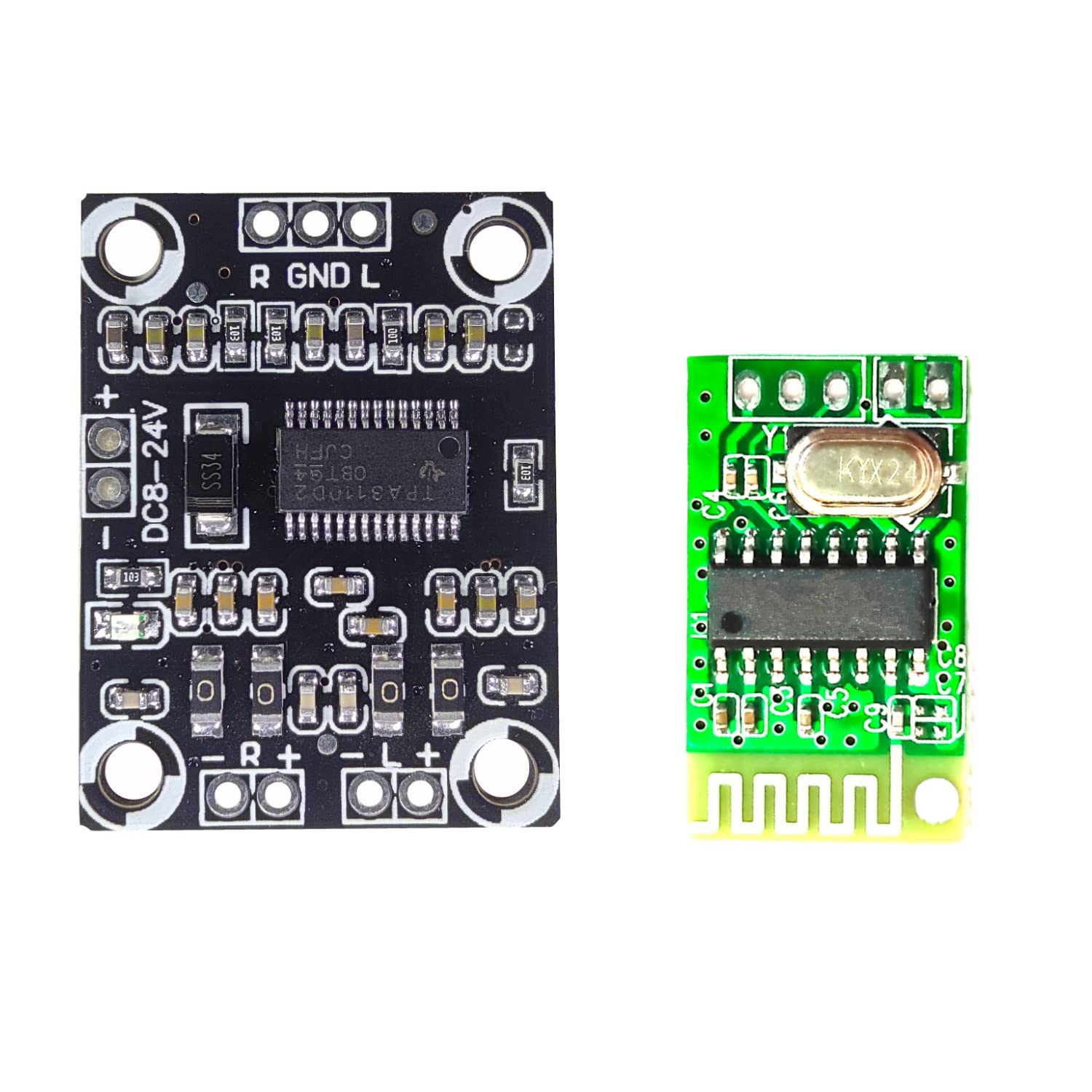 Combo of TPA3110 Module with Bluetooth Receiver CHIP Version 2.0-image-1