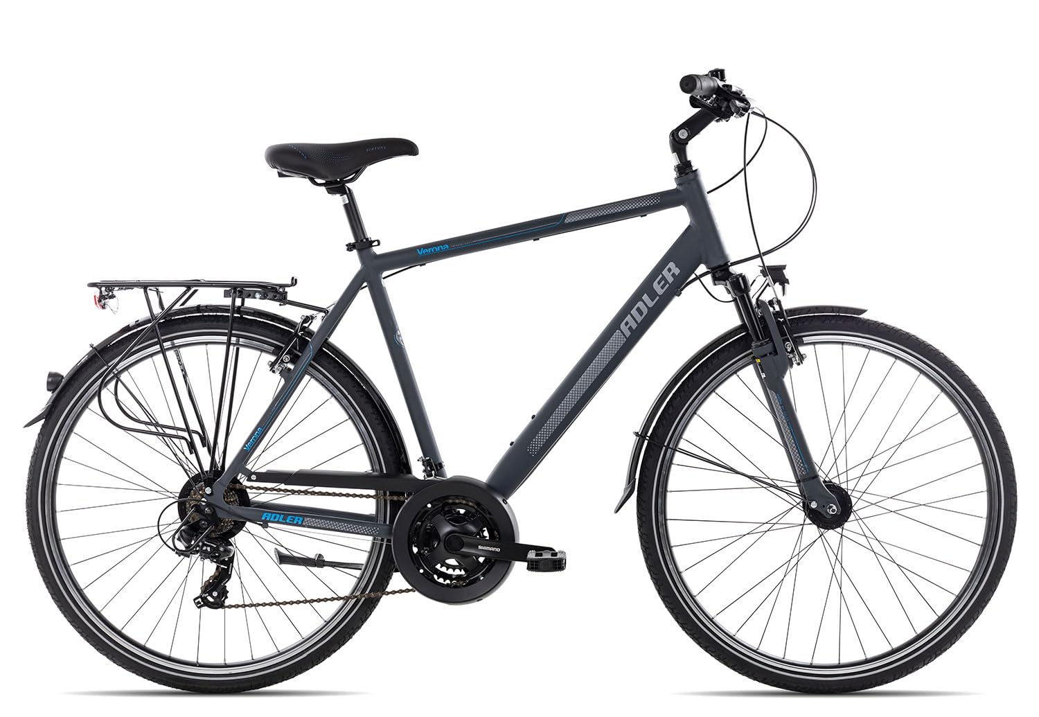 Adler Verona | 28 Zoll Herren-Trekkingbike | 21-Gang Schaltung | Felgenbremsen