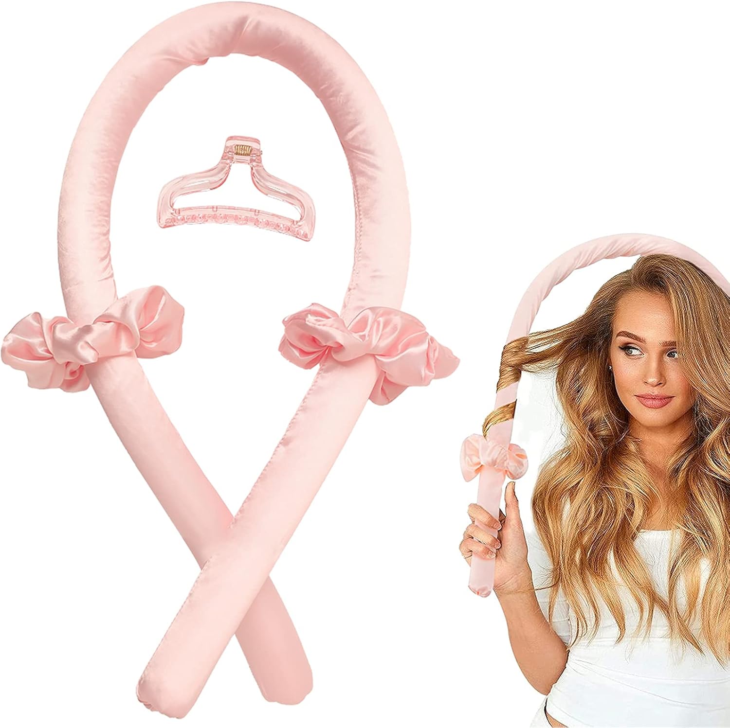 Heatless Hair Curlers For Long Hair to Sleep Overnight, MH MOIHSING