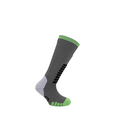 Eurosock Ski Supreme Jr. 2 Pack (Toddler/Little Kid/Big Kid) Quarter Length Socks Shoes Dark Grey