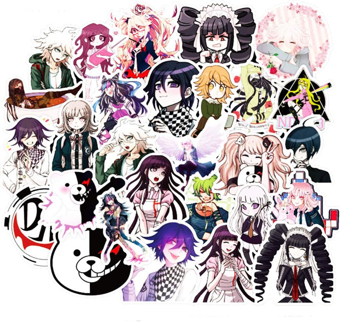 Amazon.com: 50PCS Game Danganronpa Stickers for Laptop and Computer ...