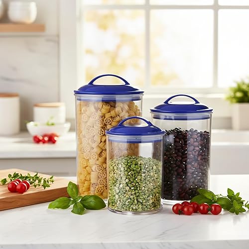 Vista 70 de Calypso Basics de Reston Lloyd - Recipientes de acrílico para almacenamiento Blanco