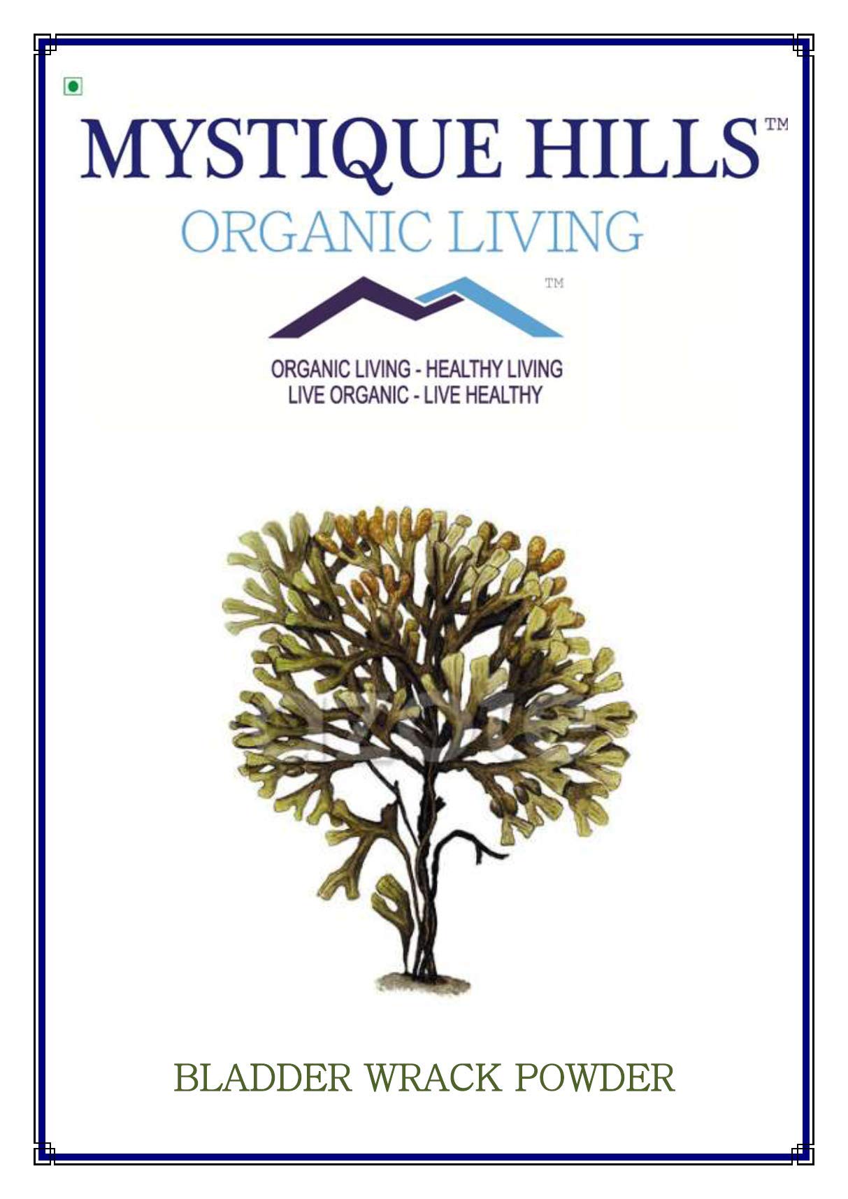 Organic Bladder Wrack Powder, 100 g