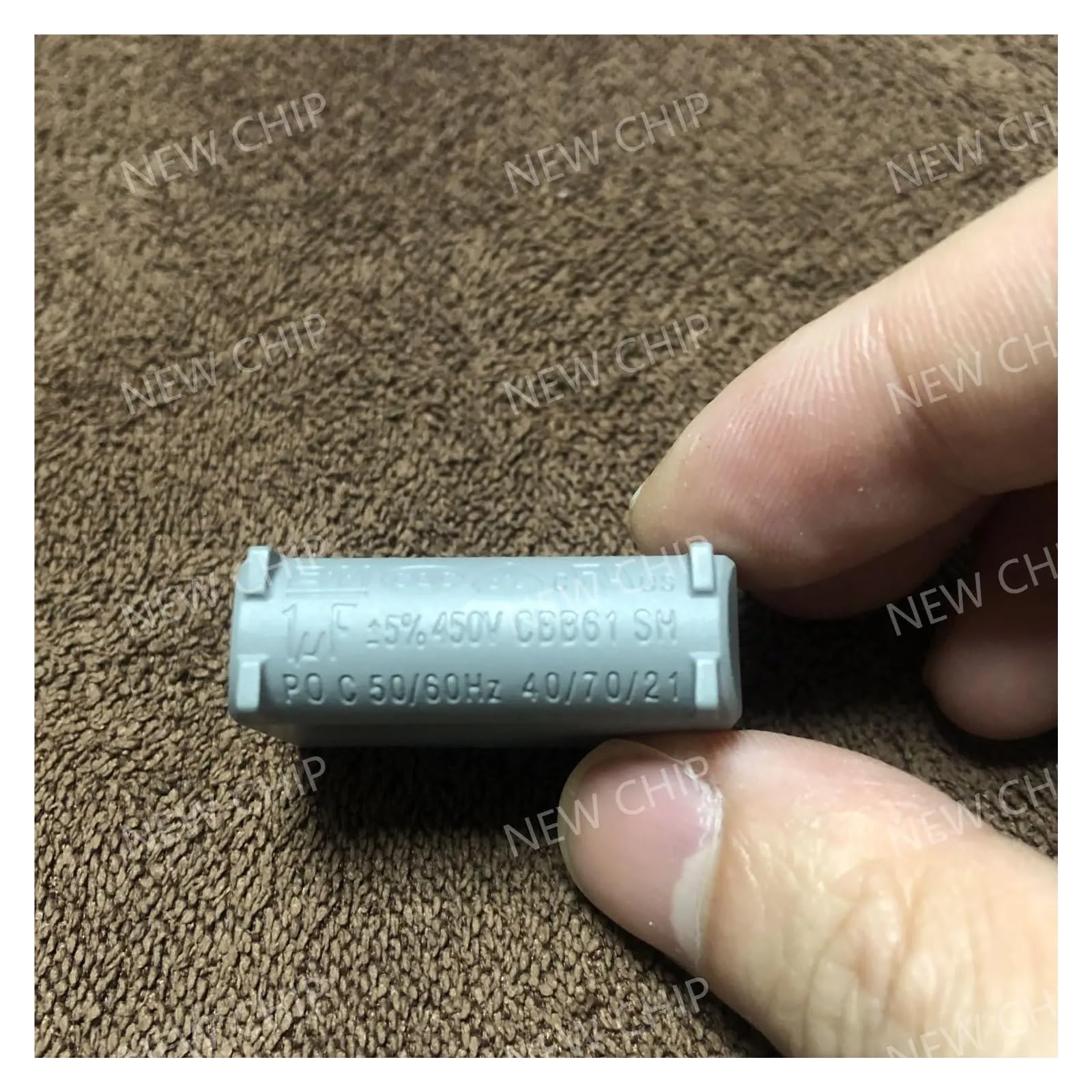 LIUCH 10 pz/Lotto BM CBB61 Condensatore a Film Condizionatore d'Aria Inne 1uF 1.2uF 1.5uF 2uF 2.5uF 3uF 3.5uF 4uF 4.5uF 5uF 450V Condensatore di Avviamento(5UF)