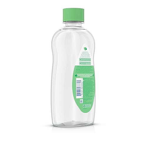 Miniatura 6 de Johnson's Baby Aceite, aceite mineral enriquecido con aloe vera y vitamina E, 14 fl. oz