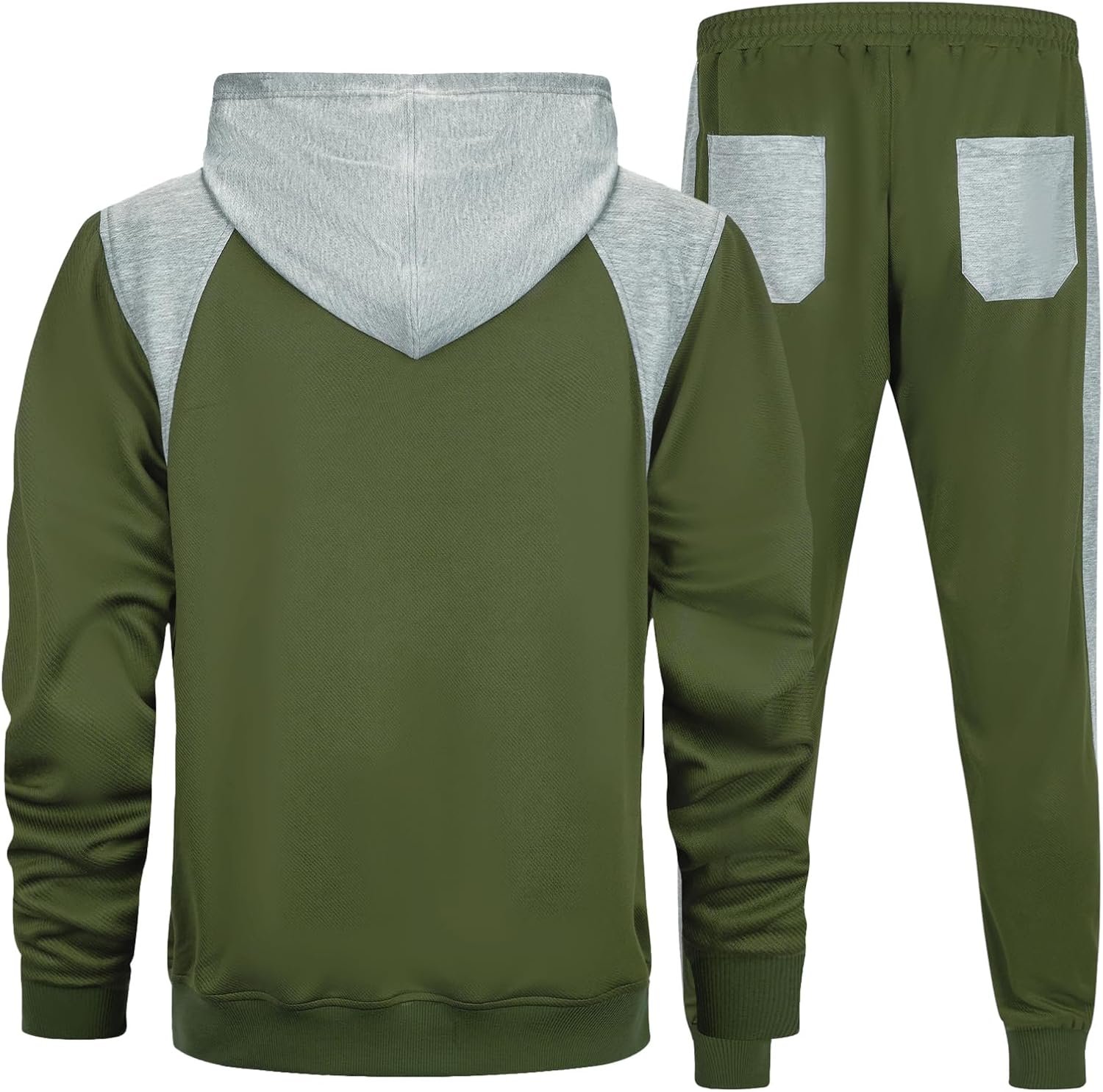 LBL Leading the Better Life Mens Track Suits Casual Pullover Sweat Suit Active Jackets and Pants 2 Piece tracksuit - Image 3