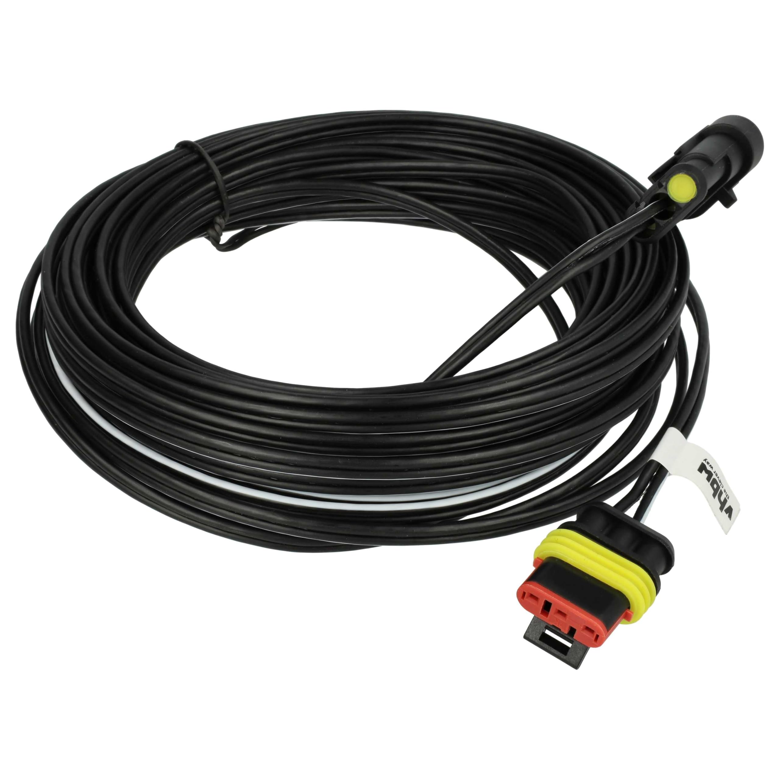 vhbw Kabel transformatorowy niskiego napięcia kompatybilny z Gardena Robotic R38Li, R40Li, R80Li, SILENO city, Sileno+ R100Li - 10 m