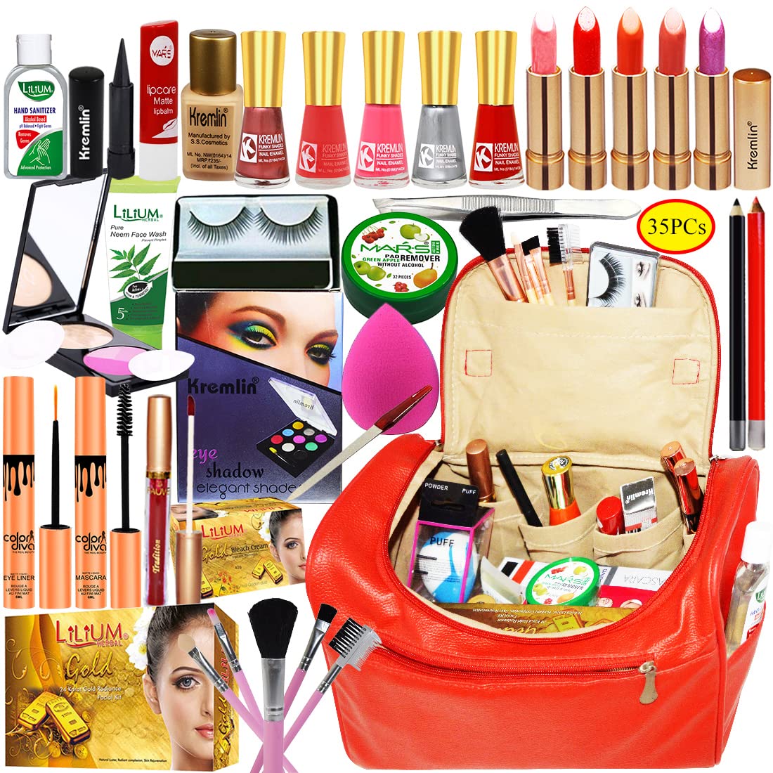 Adbeni Combo On Demand Bridal Makeup Combo With All Time Hit Cosmetic