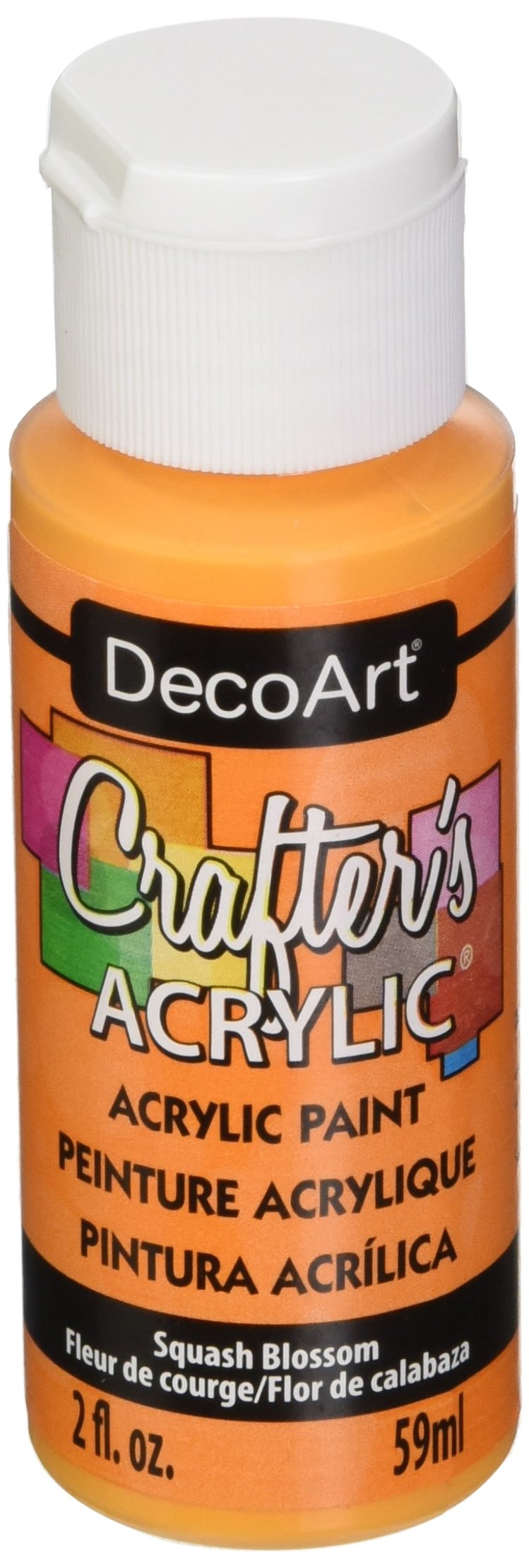 DecoArt 59 ml Crafters Acrylic, Squash Blossom โ image 1