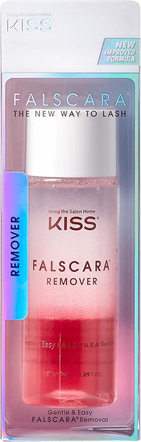 KISS Falscara Eyelash - Remover, Clear, 50 ml (Pack of 1)