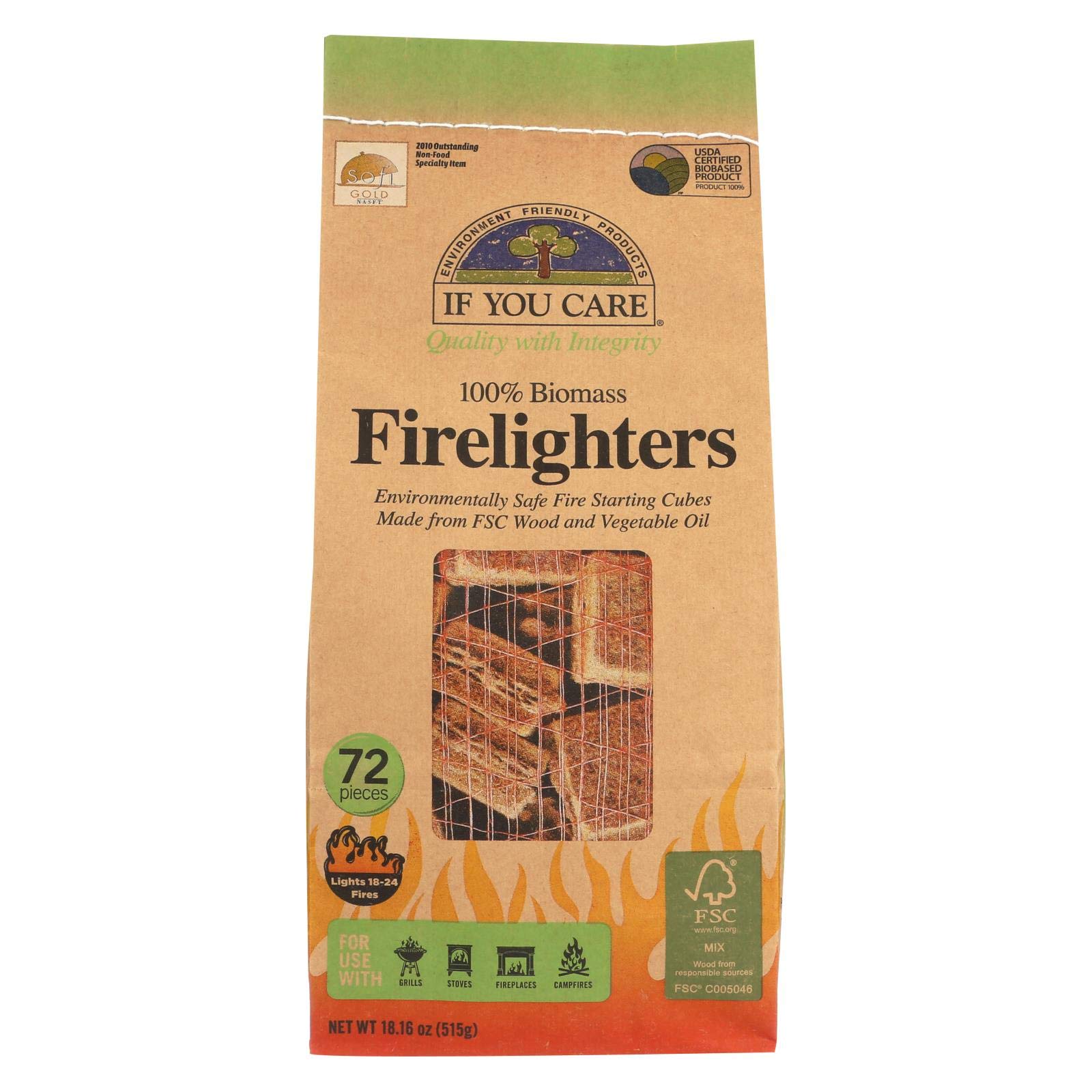 If You Care Firelighters (12x72 CT)- 12 Pack