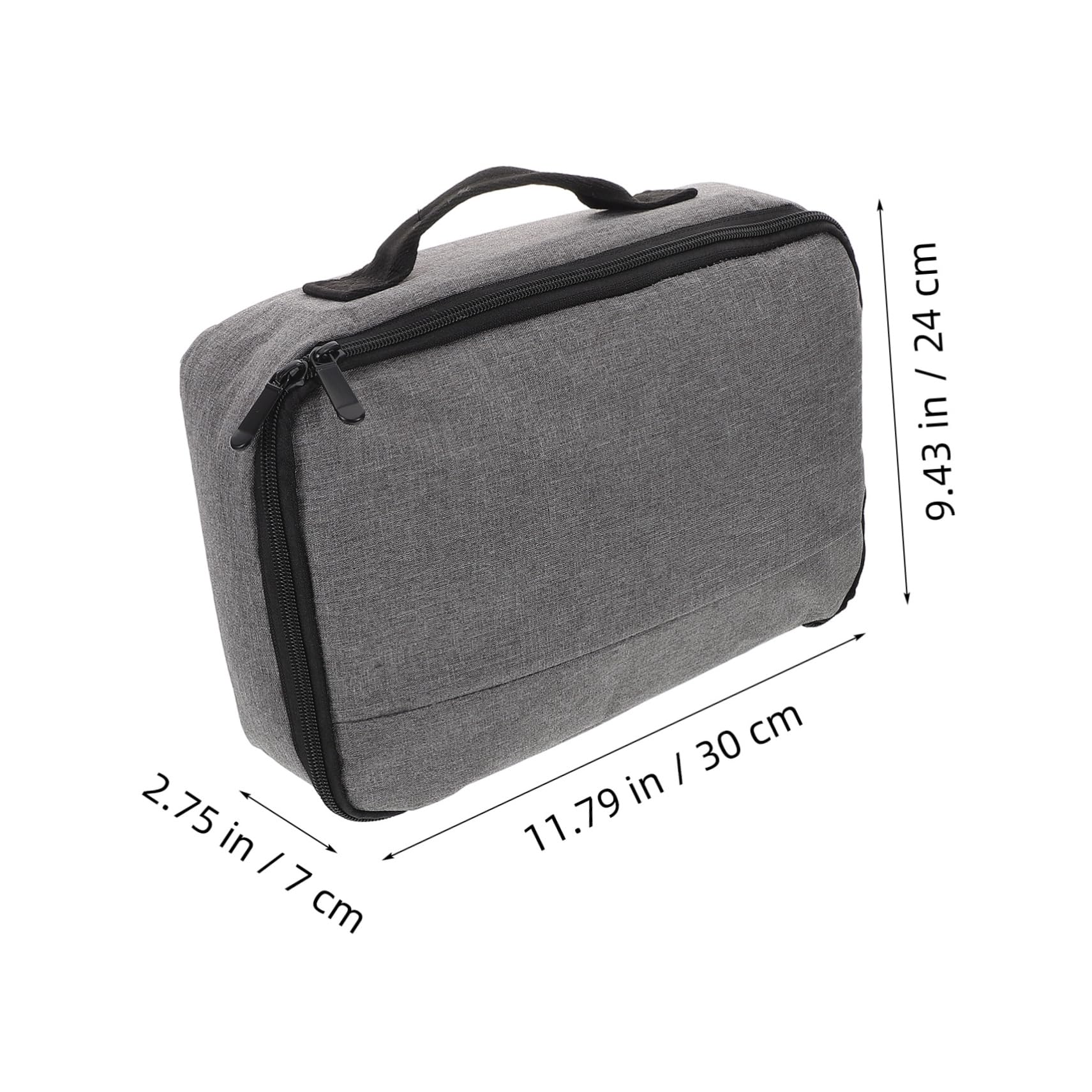 ARTIBETTER Layered Projector Storage Bag Compact Portable Case for Digital Projectors Travel Office Use Handle Bag Screen Travel Pouch