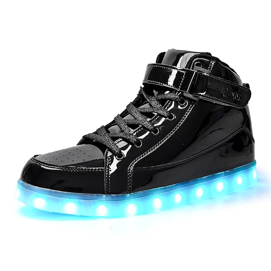 Amazon.com | IGxx Men Light Up Shoes LED Women Lights High