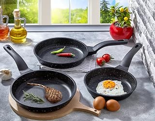 Döküm Granit Tava Seti 20-24-28 cm.