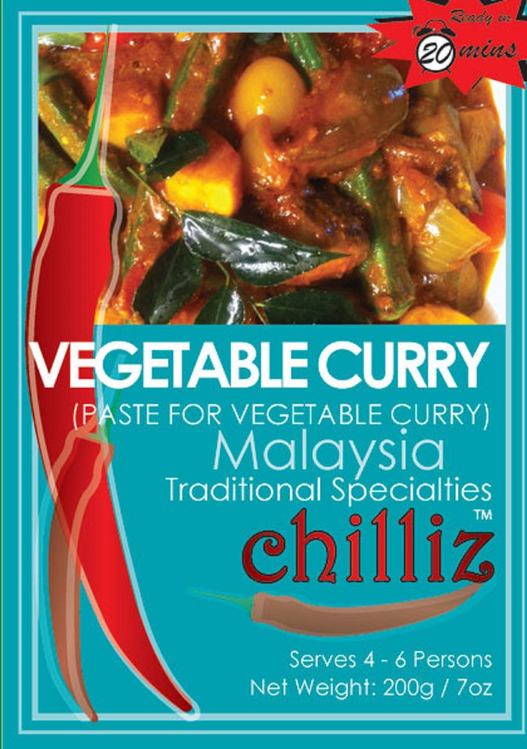 TRASIA - Chilliz Vegetable Curry - 200g