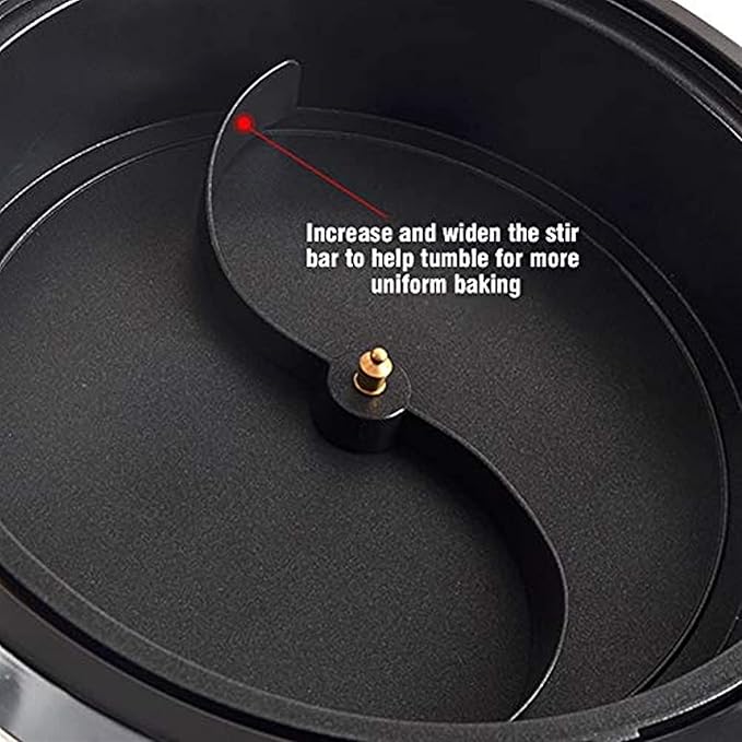 Tostador de Café Multifunción con Ajuste de Temperatura y Capacidad 800g miniatura 7