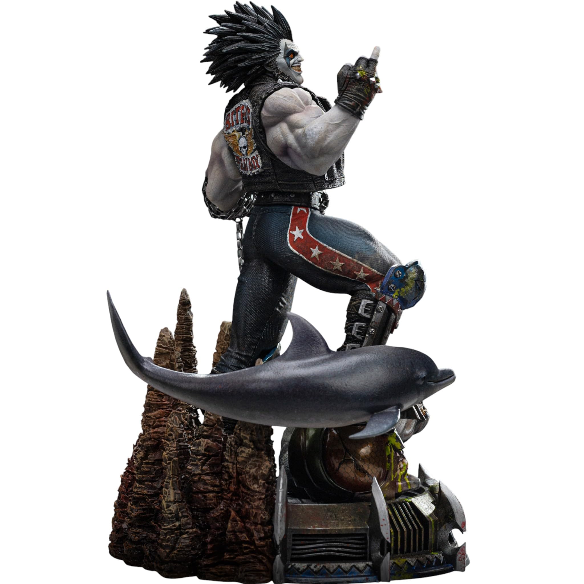 Iron Studios Statue Wolf Unleashed DC Comics Art Skala 1/10 24 cm