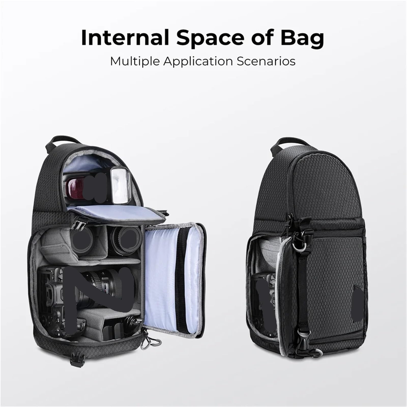 Bolsa para CáMara Bolso Bandolera for cámara Bolso Bandolera Impermeable for cámara DSLR/SLR Estuche for cámara Bolsa for fotografía