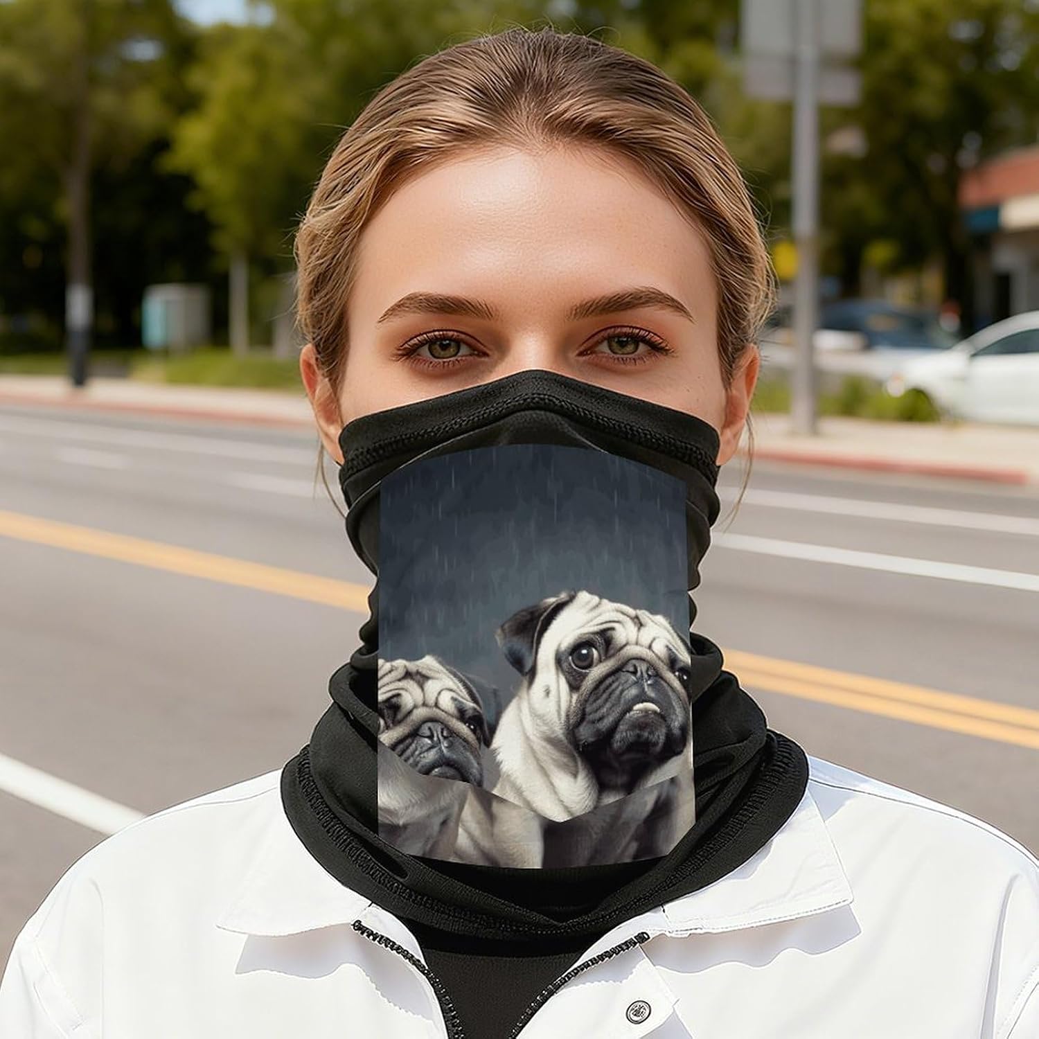 UV Protection Neck Gaiter for Men Women Breathable Face Mask Quick Dry image 5