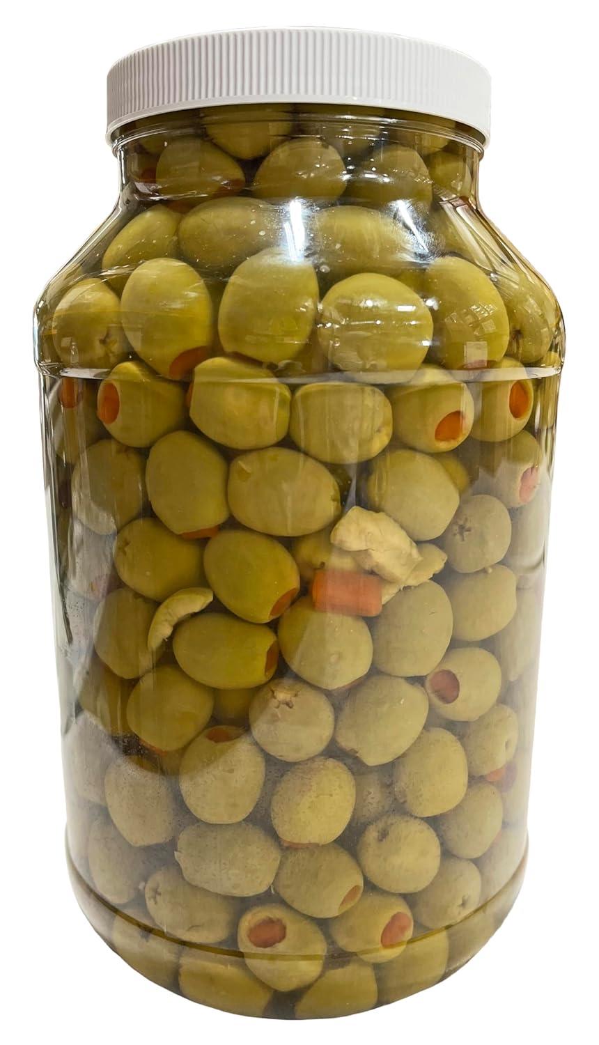 Royal Ann Spanish Stuffed Queen Olives | 160-180 Count | Kosher | 5 lbs