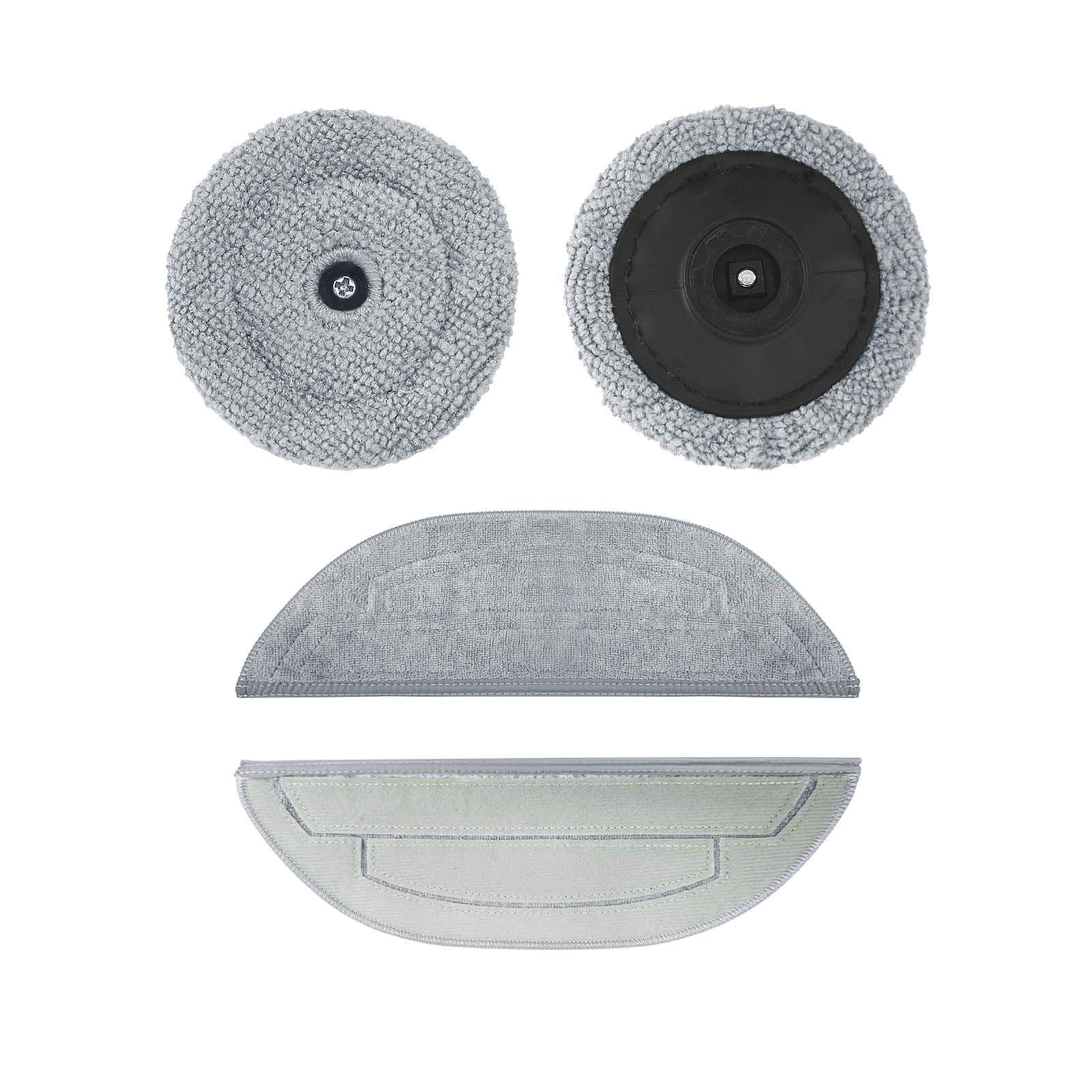 Rrochio Kit di Accessori per roborock S8 MaxV Ultra, Set Ricambi per Robot Aspirapolvere S8 Max Ultra con 2 Spazzola Principale 1 a rullo e 4