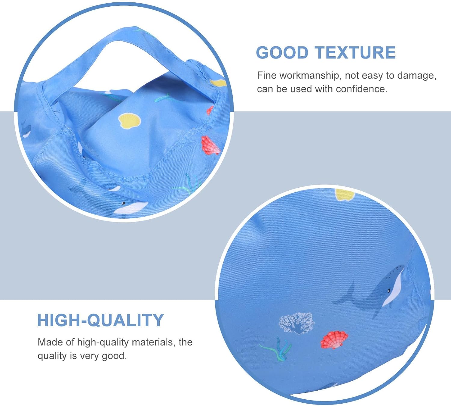Canvas Bedding Bag with Handles, Waterproof Quilt Storage Organizer