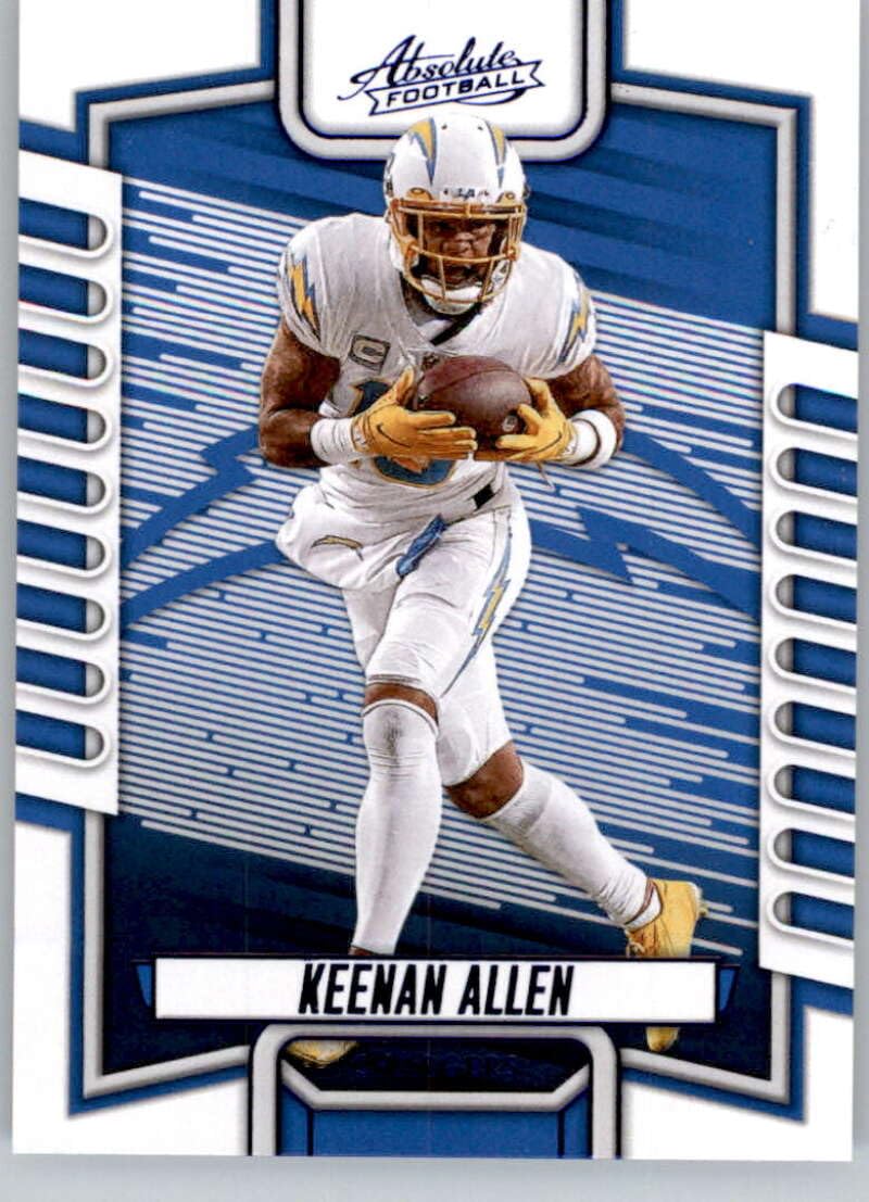 Amazon.com: 2023 Panini Absolute Blue #75 Keenan Allen Los Angeles 